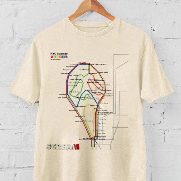 Scream Halloween Tshirt , Scream Movie T-shirt, Scream Movie Vintage Shirt, T-sh - Picture 1 of 1